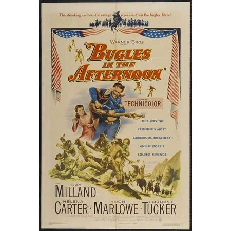 UPC: 0671863476426 | Bugles in the Afternoon – movie POSTER (Style A) (11  x 17 ) (1952)