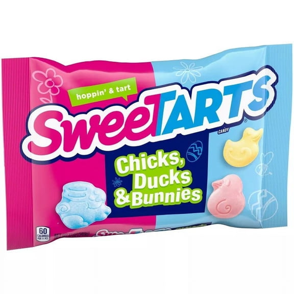 SWEETARTS Chicks, Ducks & Bunnies Easter Candy 12 oz. Bag