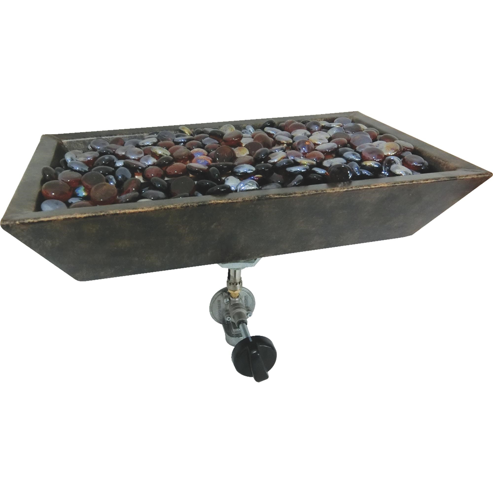 Bond Endris 14 In. L. TableMounted Gas Firebowl