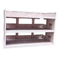 thumbnail image 4 of Vitrina de exhibición de coches a escala 1/64, caja de exhibición, adorno decorativo para estacionamiento con iluminación, organizador de dioramas, 4 of 8