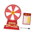 thumbnail image 2 of Abbracc Tabletop Roulette Wheel Portable Prize Turntable for Shops Birthday New Year Multicolor A, 2 of 9