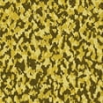 thumbnail image 1 of Ahgly Company Machine Washable Indoor Square Transitional Bright Gold Yellow Area Rugs, 5' Square, 1 of 7