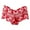 Red, variant on Women’s Plus Size Underwear Ladies Sexy Lace High Waisted Panties, Soft Full Breathable Briefs For Women