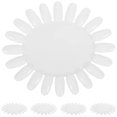thumbnail image 3 of EeaseCA 1 Set/5pcs Sunflower Shaped Display Boards 50 Colors Ribbon Chain Nail Art Display Cards for Home Outdoor Shop (Natural Color), 3 of 8