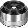 thumbnail image 1 of SIGMA ART 30MM F2.8 DN SILVER LENS FOR MICRO FOUR THIRDS MOUNT, 1 of 6