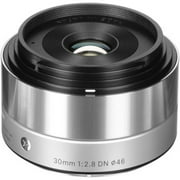 SIGMA ART 30MM F2.8 DN SILVER LENS FOR MICRO FOUR THIRDS MOUNT
