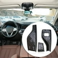 thumbnail image 3 of Carbon Fiber Turn Signal Wiper Lever Cover Trim 3X for Bmw X1 X2 X3 X4 for X5 X6 X7, 3 of 9