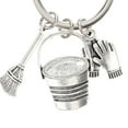 thumbnail image 3 of WHAMVOX 2pcs Broom Keychain Bag Pendant Decorative Metal Keyring Witch Broomstick Decor Cleaning Housekeeping Week Bulk Glove Keyring, 3 of 8