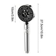 thumbnail image 2 of Mlkoz Home Decor Clearance, Pressurized Shower Head Shower Bar Bath Faucet Water Heater Set Rain Out Water Volume Showerhead, Birthday Gifts, 2 of 6