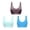 02 Bras for Women Sky Blue, variant on 3 Pack Yoga Sports Bras for Women High Support Wireless Moisture-Wicking Breathable T-Shirt Bra