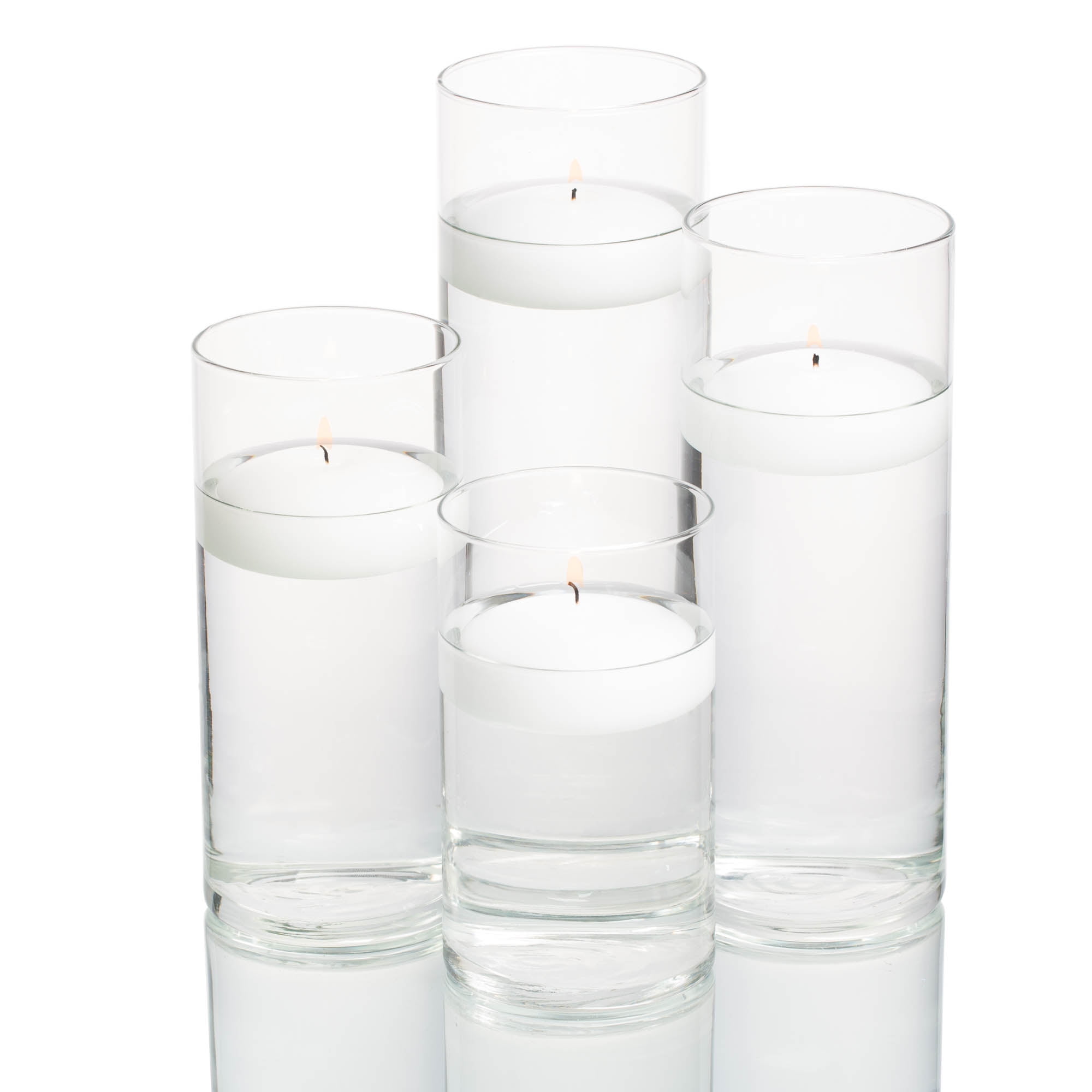 Floating candle holders