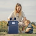 thumbnail image 3 of Bdday Fishing Backpack Foldable Sleeping Mummy Wrap Upgraded Foldable Mummy Bag with Large Capacity Foldable Crib Bag Portable Mummy Backpack Backpack for Kids, 3 of 5