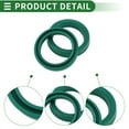 thumbnail image 5 of Unique Bargains Universal Oil Seal UN Lip Seal Ring Rotary Shaft Seal 28x36x7mm High Pressure TPU Green 5 Pcs, 5 of 7