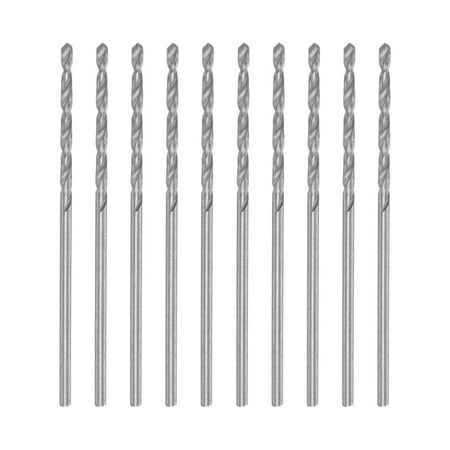 

Uxcell 10Pack 1.15mm HSS(High Speed Steel) W6542 Drill Bits Fully Ground Jobber 36mm Length Drill Bit