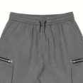 thumbnail image 6 of Men Summer Shorts Comfy Summer Lightweight Beach Shorts for Men Loose Breathable Quick Dry Short Pants with Zipper Pockets Gray XXL, 6 of 8