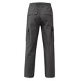 thumbnail image 6 of CONZONE Kids Boys Uniform Cargo Pants Wide Leg Baggy Chino Pants for Boys Elastic Waist Drawstring Back To School Outdoor Joggers with Pockets, 6 of 8