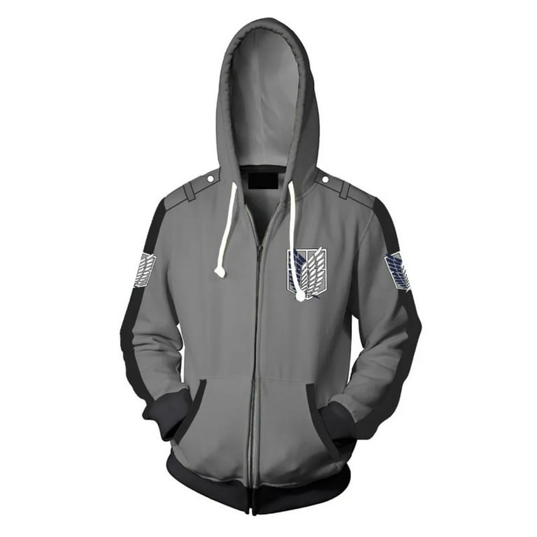 Shingeki no kyojin hoodie discount