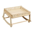 thumbnail image 5 of Bvdfgk Cat Bed Cradle Bed Wooden Floor Standing Cat Lounge Chair for Bunny Cats Playing, 5 of 9