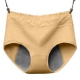 thumbnail image 4 of Soyumi Women's Seamless Underwear High Waisted Tummy Control No Show Panties Full Coverage Stretch Briefs, Khaki, 4 of 9