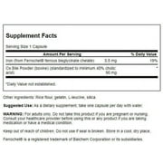 Swanson Ox Bile - Standardized 90 mg 60 Caps 2 Pack
