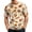Khaki, variant on Men's 3D Beer Bubbles Print T-Shirt, Funny Oktoberfest Short Sleeve Crew Neck Tee