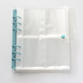 thumbnail image 1 of Mini álbum de fotos de 3 pulgadas, protectores de tarjetas, páginas de manga, cubierta transparente brillante para el titular de la tarjeta de nombre Azul Macarena Mini álbum de fotos, 1 of 8