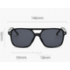 thumbnail image 3 of Paquete Xtellar De 3 Gafas De Sol Cuadradas Con Estilo Fashion, 3 of 3
