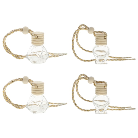 Eeristq 10Pcs Car Perfume Bottle Hanging Pendant Aromatherapy Essential Oil Diffuser