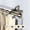 Antique Brass, variant on 0.8125 in. Cappa Double Curtain Rod with 48 to 84 in. Extension, Cocoa