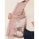 thumbnail image 5 of Abrigo de Duffle con Cierre Frontal para Mujeres Inspire Chic, Corto, con Capucha, Talla XL, Color Rosa, 5 of 6