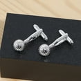 thumbnail image 6 of Tineasur Golf Ball Cuff-Link Electroplated Durable Lightweight, 6 of 8
