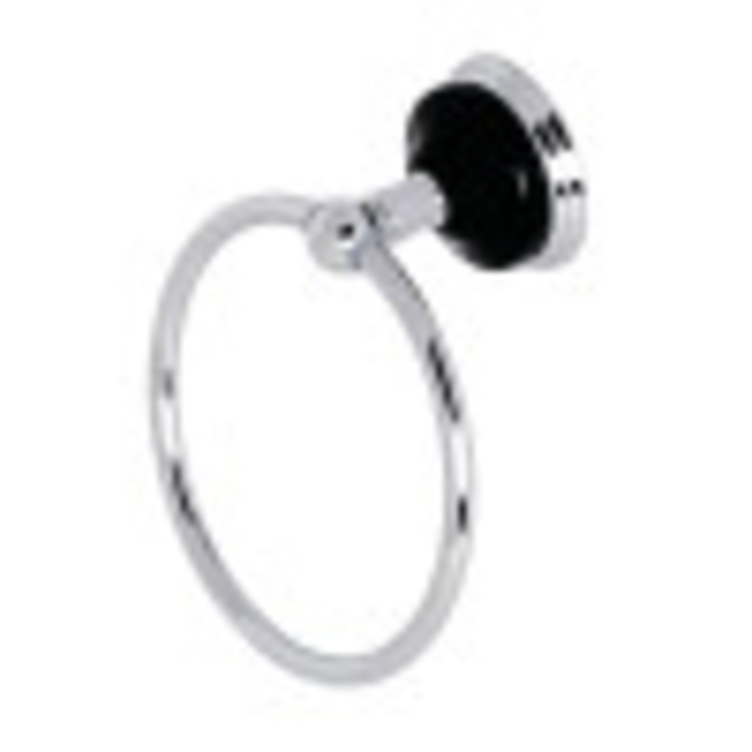 Kingston Brass Water Onyx 4-Piece Wall Mounted Bathroom Accessory Set, Polished Chrome