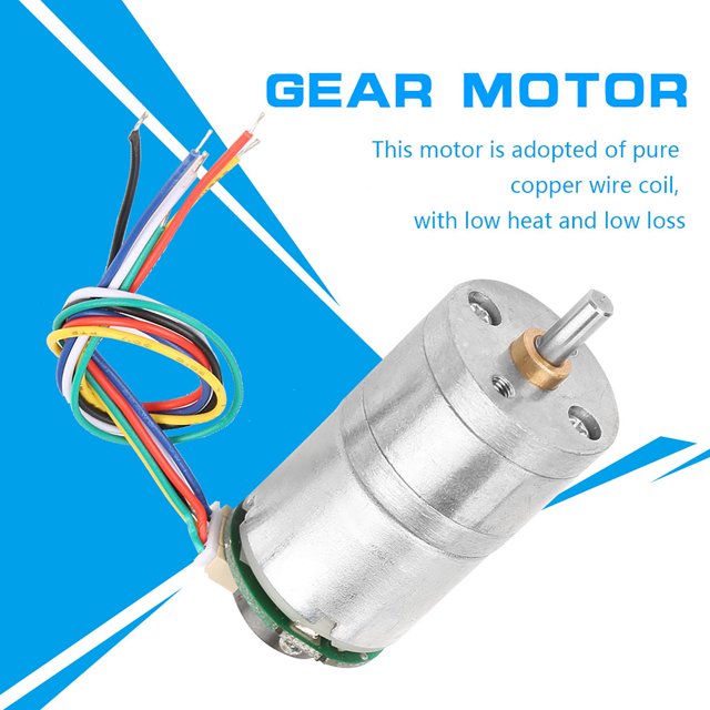 Motorreductor De Codificador De Baja Velocidad, Motorreductor De Metal GM25-310, Para Abridor De Puertas Y Ventanas ANGGREK Otros