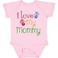 thumbnail image 3 of Inktastic I Love My Mommy Handprints Boys or Girls Baby Bodysuit, 3 of 5