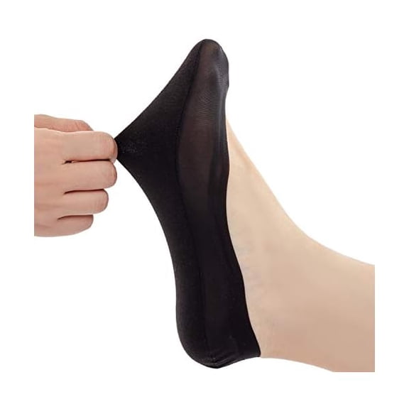 Eryueer Womens No Show Thin Socks Cotton Nylon Low Cut Liner Non Slip hidden Invisible Socks for Flats Sneaker 4-6 pack