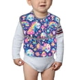 thumbnail image 6 of Kdxio mushroom Skull rainbow color Bibs For Babies, Baby Bibs for Eating, Toddler Bibs, Waterproof Bibs, Feeding Bibs, for Toddlers, Boys, Girls, 6 of 8