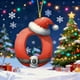 thumbnail image 4 of Adornos navideños, 26 letras, decoración para árbol de Navidad, colgante, adornos para árbol de Navidad, adornos navideños, decoración navideña, decoración colgante para árbol de Navidad, colgante con, 4 of 7