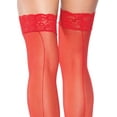 thumbnail image 2 of YooGuoGuo Women's Sheer Lace Top Thigh High Stockings with Backseam, 2 of 3