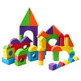 thumbnail image 3 of 48pcs Colorful Soft EVA Foam Building Blocks Bricks Set Children Kids Play Toys, 3 of 6