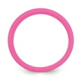 thumbnail image 2 of Solid Silicone Hot Pink 5.7mm Plain Classic Wedding Band Ring Size 5, 2 of 4