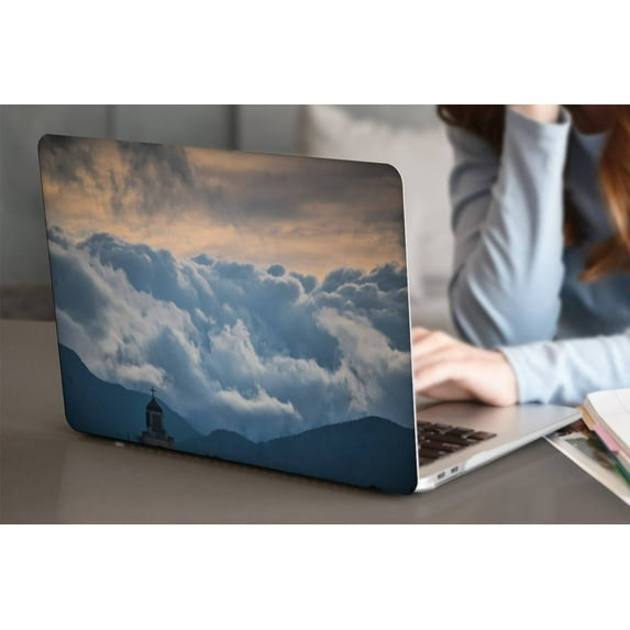 KSK KAISHEK Hard Shell Cover for MacBook Pro 13" with No Touch 2012 2013 2014 2015 A1502 & A1425, Sky Series 0177