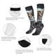 thumbnail image 3 of Fotbe Cat Astronaut In Space Calcetas Divertidas Estampadas para Hombre y Mujer, Calcetas de Algodón hasta la Rodilla para Caminar, Correr, Enfermería y Embarazo, 3 of 6