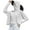 White, variant on Ladies Cardigan Womens Fashion Ice Silk Sun Clothing Summer Outdoor Light Jacket Grey Size One Size