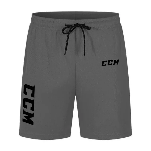 CCM-pantalones cortos para correr para hombre, ropa deportiva informal de secado rápido, de malla transpirable, para gimnasio, novedad de verano, 2023