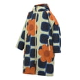 thumbnail image 3 of Regatta Girls Orla Kiely Giant Square Flower Changing Robe, 3 of 5