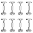thumbnail image 1 of 8Pcs Réglable Fileté Lit Cadre Anti-Shake Outil, Chevets Empêchent Desserrer (Argent, 56mm - 76mm), 1 of 5