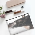 thumbnail image 6 of Cauagu Black And White Boston Terrier for Tyvek Makeup Bag,Reusable Travel Cosmetic Bag Women Organizer Toiletry Bag Birthday,Gifts for Women Girlfriend Mom Teacher 6.5’’*8.9’’, 6 of 7