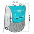 thumbnail image 2 of Deago Lightweight Hydration Pack Backpack with 2L Water Bladder for Running, Hiking, Cycling, Climbing, Camping, Biking (Blue), 2 of 9