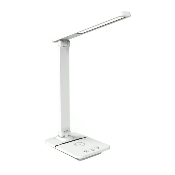 Led Desk Lamp Folding Light, Mi Rechargeable Led Table Lamp 32 8 Cm White