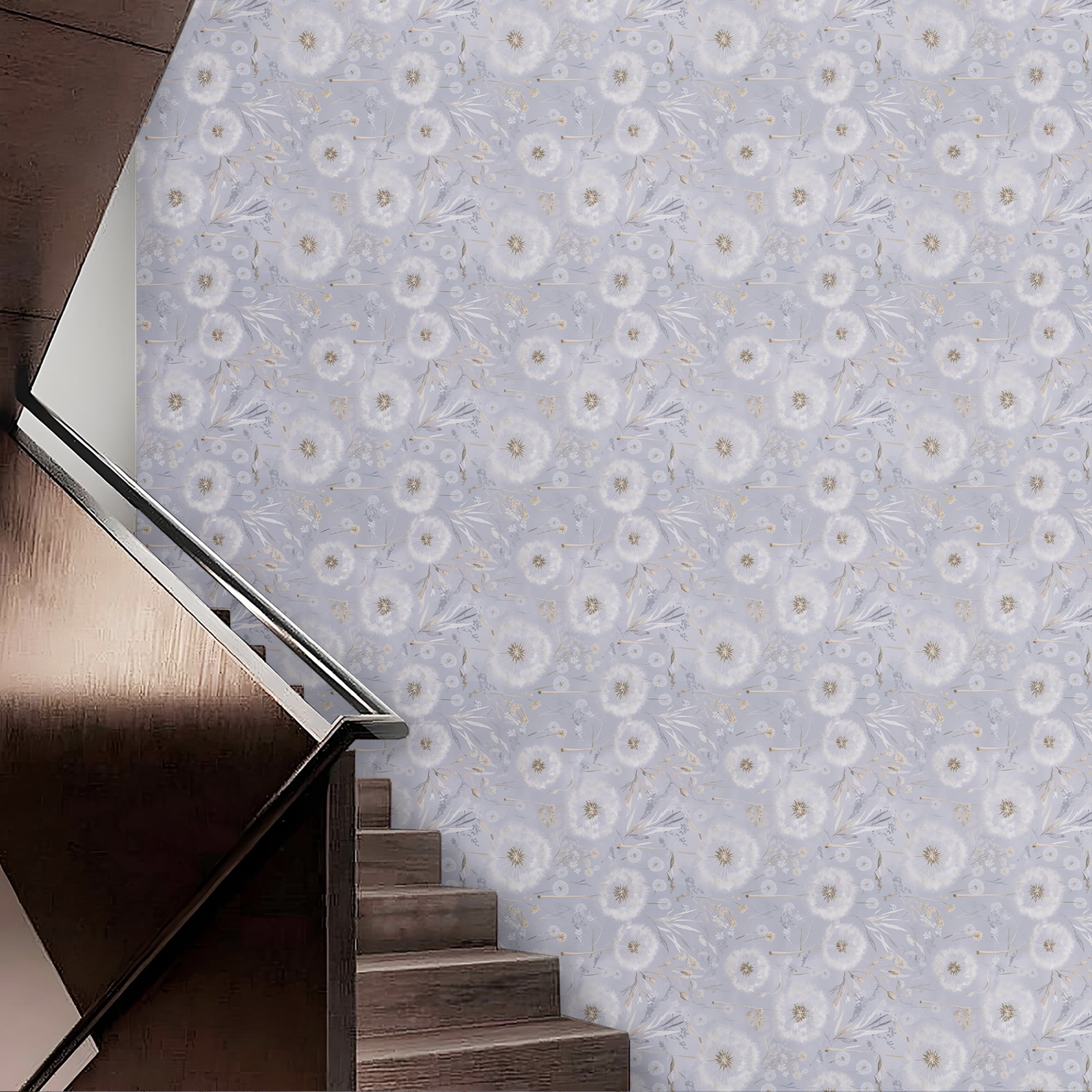 UMIGGEE Floral Wallpaper Peel and Stick Floral Wall Wallpaper Self Adhesive Flower Wallpaper Contact Paper 17.3-in x 118-in Home Decor Wall Covering Old Furniture Renovation